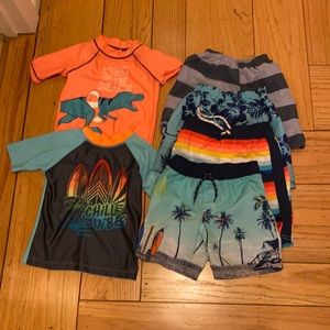 Boys 4T and 5 T swim bundle